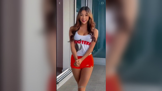 Asian Candy Hooters Waitress Sex Tape Video Leaked
