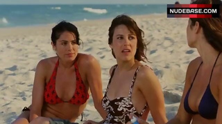 Lindsay Sloane in Floral Swimsuit – A Good Old Fashioned Orgy