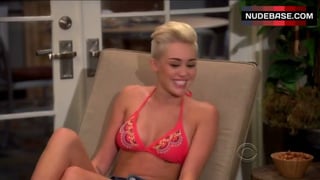 Miley Cyrus Bikini Scene – Two And A Half Men