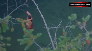 Mayko Nguyen Topless Swims in Lake – National Lampoon'S Going The Distance