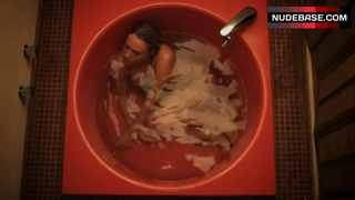 Chloe Sevigny Naked in Red Round Bathtub – The Wait