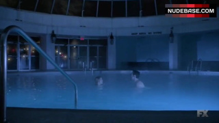 Ruta Gedmintas Hot Scene in Pool – The Strain