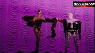Nell Campbell Boobs Out on Stage – The Rocky Horror Picture Show