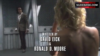 Tricia Helfer Nude Riding Chair– Battlestar Galactica