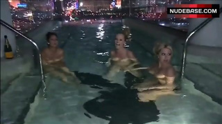 Patrice Hollis Shaking Nude Breasts in Pool – Kendra