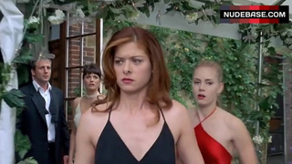 Amy Adams Harg Pokies Through Red Dress – The Wedding Date