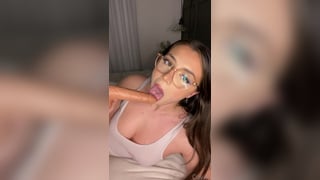 Lilith Cavaliere Dildo Blowjob Dirty Talk Video Leaked