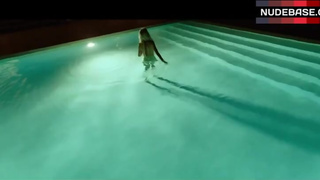 Isabel Lucas Swim Naked in Pool – Knight Of Cups