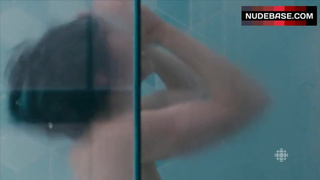 Catherine Reitman Naked in Shower – Workin' Moms