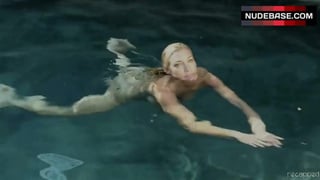 Donna W. Scott Nude Swimming in Pool – Femme Fatales