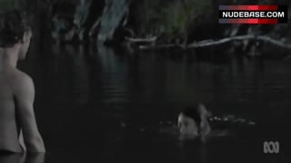 Hannah Monson Swims in Underwear – Glitch