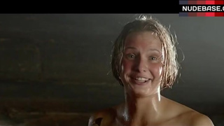 Kristina Asmus Real Nude in Sauna – The Dawns Here Are Quiet