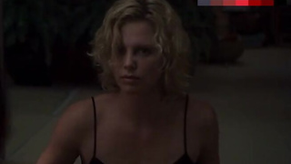 Charlize Theron in Underwear – Trapped