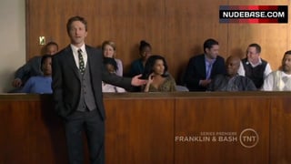 Mircea Monroe Hot Scene in Courtroom – Franklin & Bash