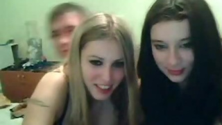 friends group teen on cam
