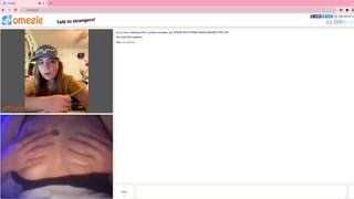 Omegle Conquests - 18y Teen Shows Me Tits & Pussy