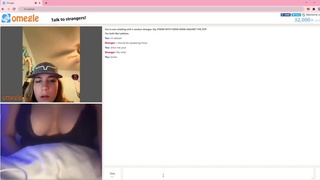 Omegle Conquests - 18y Teen Shows Me Tits & Pussy