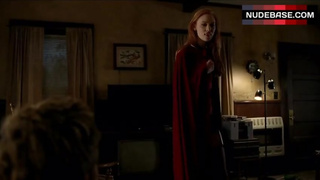 Deborah Ann Woll Sexy in Сorset and Stockings – True Blood