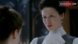 Claire Sermonne Shows Bush and Breasts – Outlander