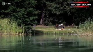 Christiane Paul Naked Swimming in Lake – Das Adlon. Eine Familiensaga