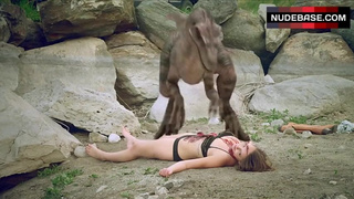 Madison Kent Bikini Scene – Cowboys Vs. Dinosaurs