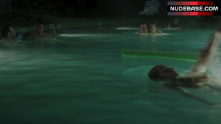 Jemima Kirke Nude in Pool – Girls