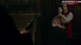Caitriona Balfe Tits Scene – Outlander