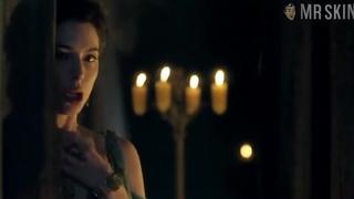 Lucy Lawless in Spartacus: Gods of the Arena