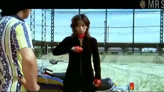 Miki Sugimoto in Girl Boss Guerilla (1972)