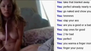 Great teen ass on Omegle