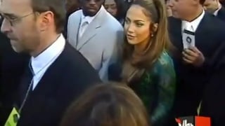 Jennifer Lopez in VH1's 100 Greatest Red Carpet Moments