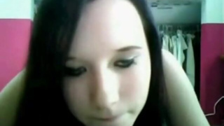 Hot teen dance in webcam