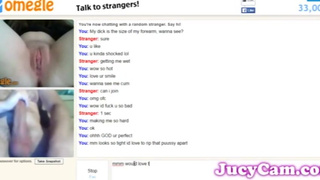 Teen chat and show Pussy on omegle