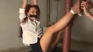 Kidnapped College Girl Tied Up