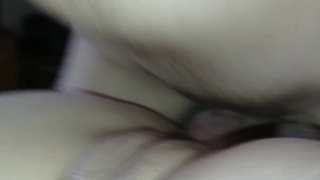 Cumming on Step Sister's Furry Pussy