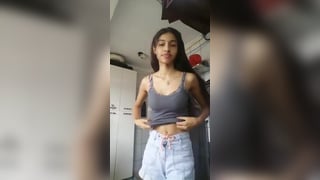 Young teen strip and tease 2