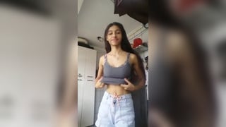 Young teen strip and tease 2
