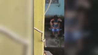 Brazilian Slut Street Fuck Caught on Hidden Camera