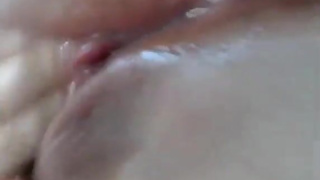 Wet Asian Fingers pussy