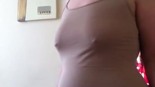 MegaMawby - No bra hard nipples.flv