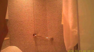 Spycam Exposes A Hot Chick Step In The Shower