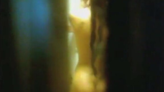 Hot College Teen in Shower Caught on Hidden Camera