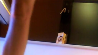 Coed Gets Out Of The Tanning Bed Spy Cam Clip