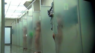 Locker Room Shower Voyeur