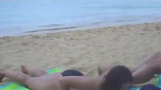 Beach Scam - Guy tricks women to record their tits