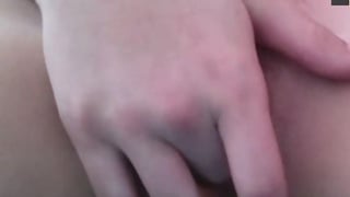 Omegle girl rubbing and fingering pussy
