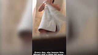 Captions - Spycam in daughter's bathroom