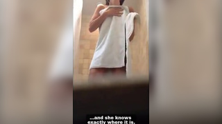Captions - Spycam in daughter's bathroom