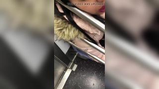 Cum on passed out stranger in the train
