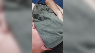 Mouth Rape as she drunkenly tries to sleep